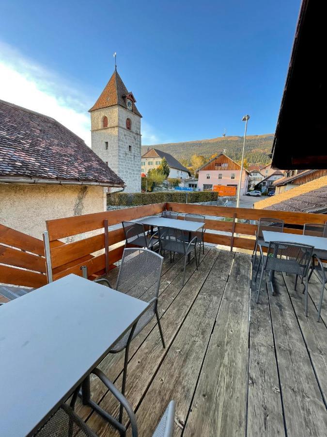 Hotel Du Cheval Blanc La Neuveville Eksteriør billede